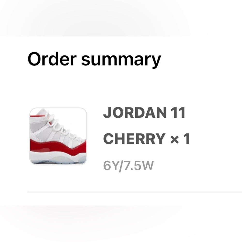 Jordan 11 cherrys